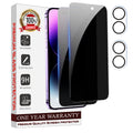 Entronix Anti-Spy Privacy Screen Protector & Camera Lens Protector Compatible with iPhone 17 - 4-Piece Combo