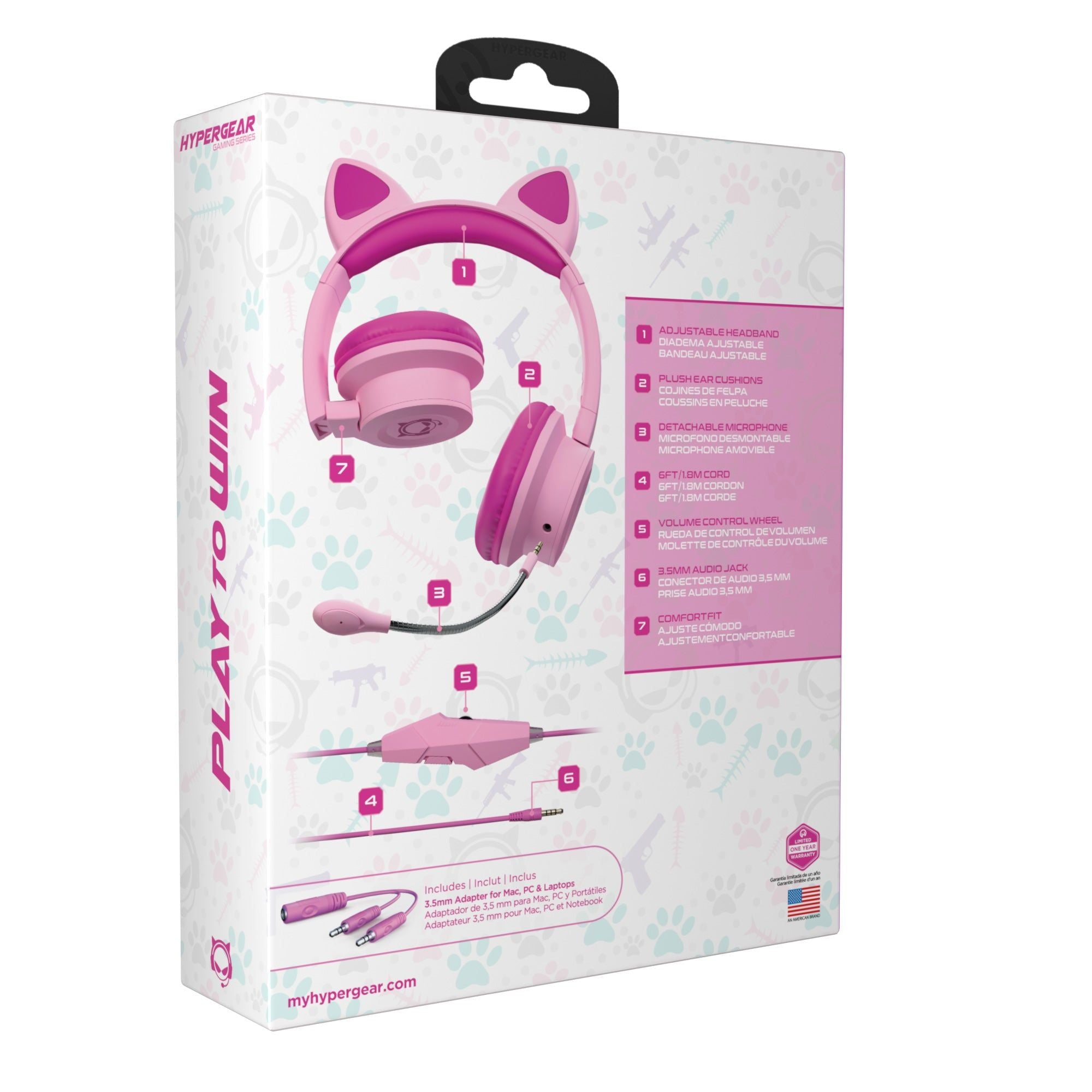 Kombat Kitty Gaming Headset