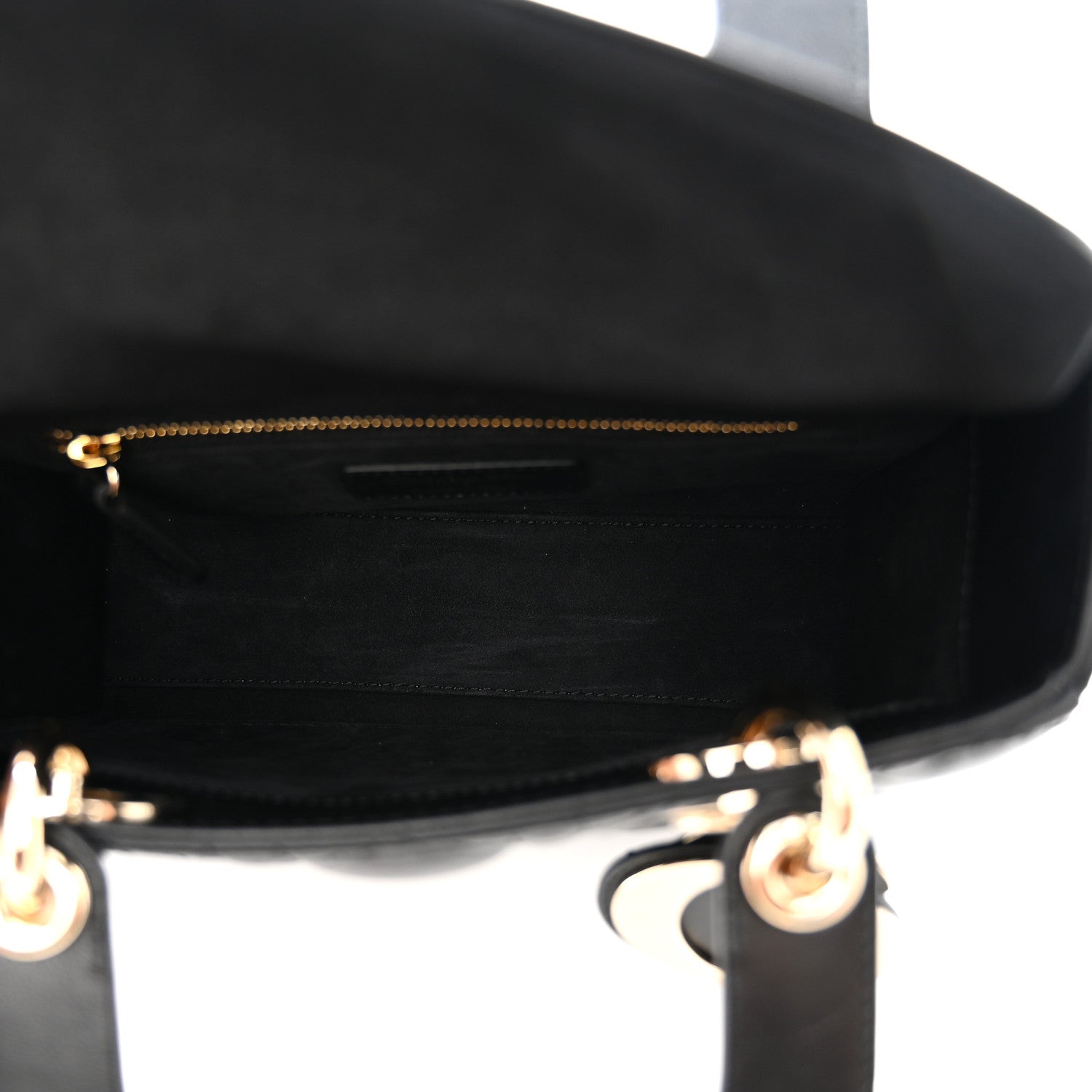 Lambskin Cannage Small My ABCDior Lady Dior Black