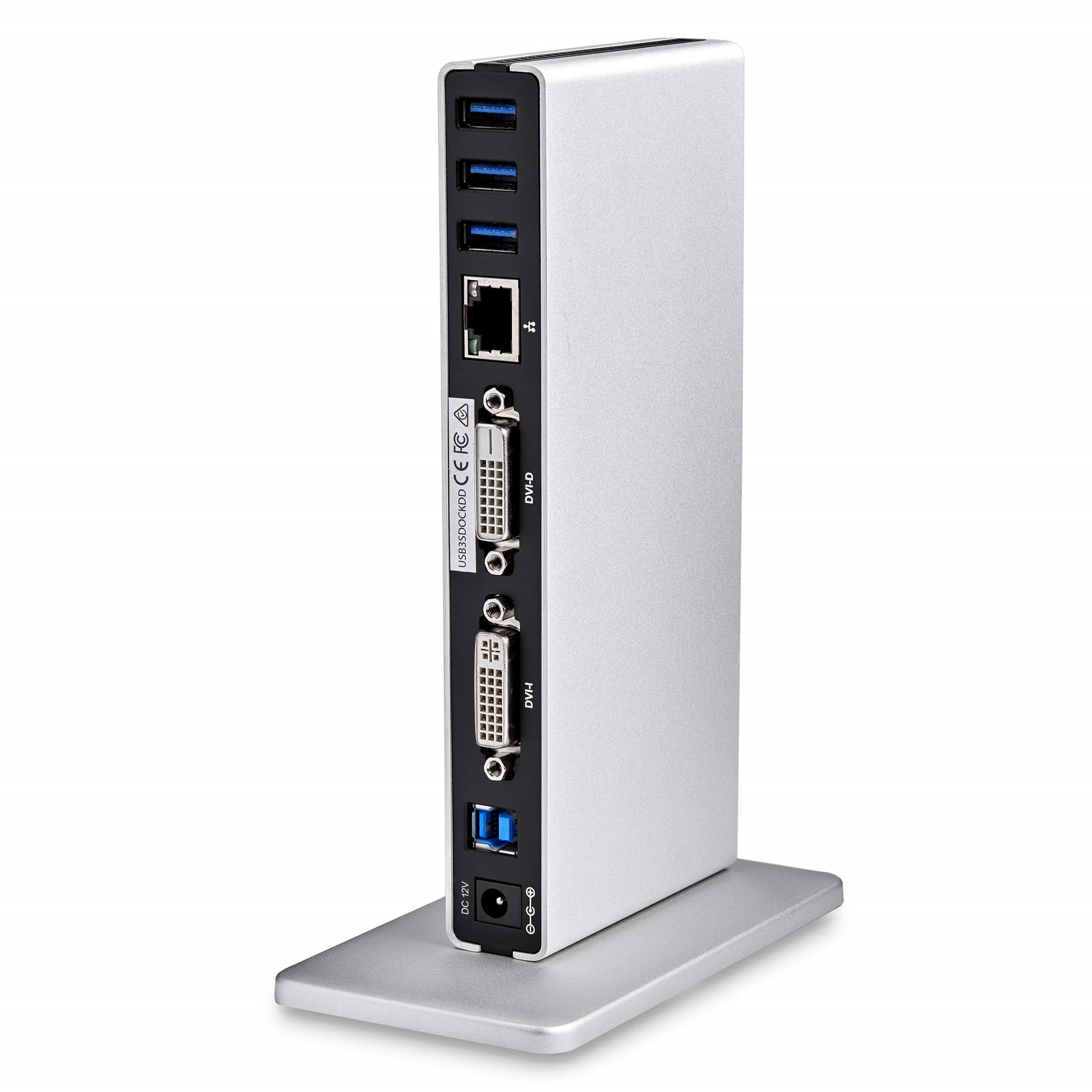 DVI Dual-Monitor Docking Station
