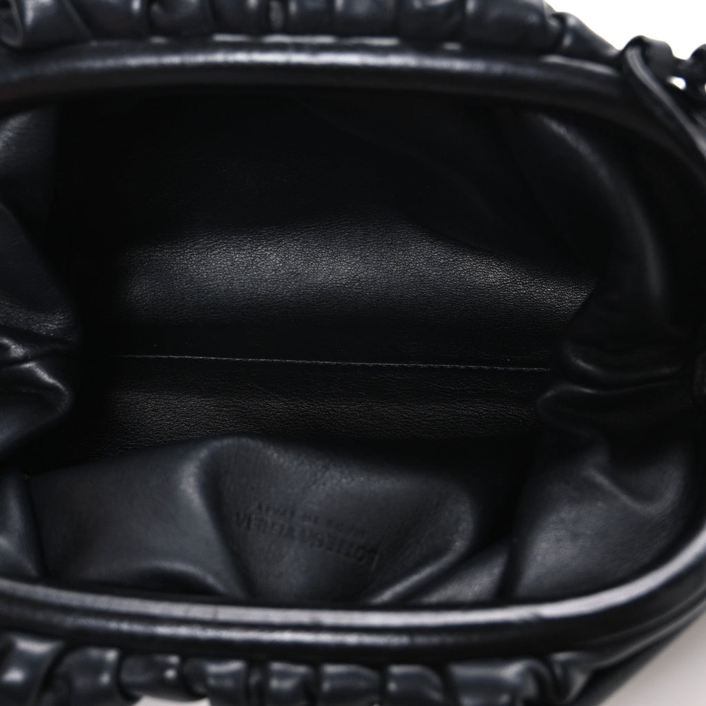Butter Calfskin The Mini Pouch Black
