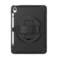 SAHARA - Raider Series Heavy Duty Hand Strap Case for Apple iPad 11'' (A16) and 10.9" (10th Gen) - Black
