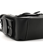 Grained Calfskin Maxi Gallop Backpack Black