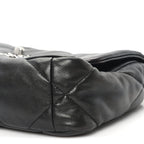 Lambskin Quilted Medium Chanel 19 Flap Black
