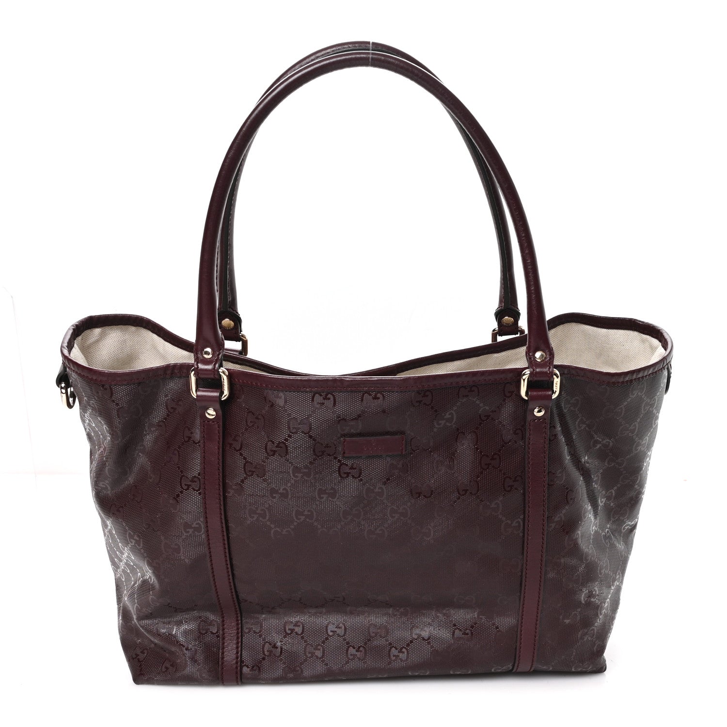 Imprime Monogram Medium Joy Tote Bordeaux