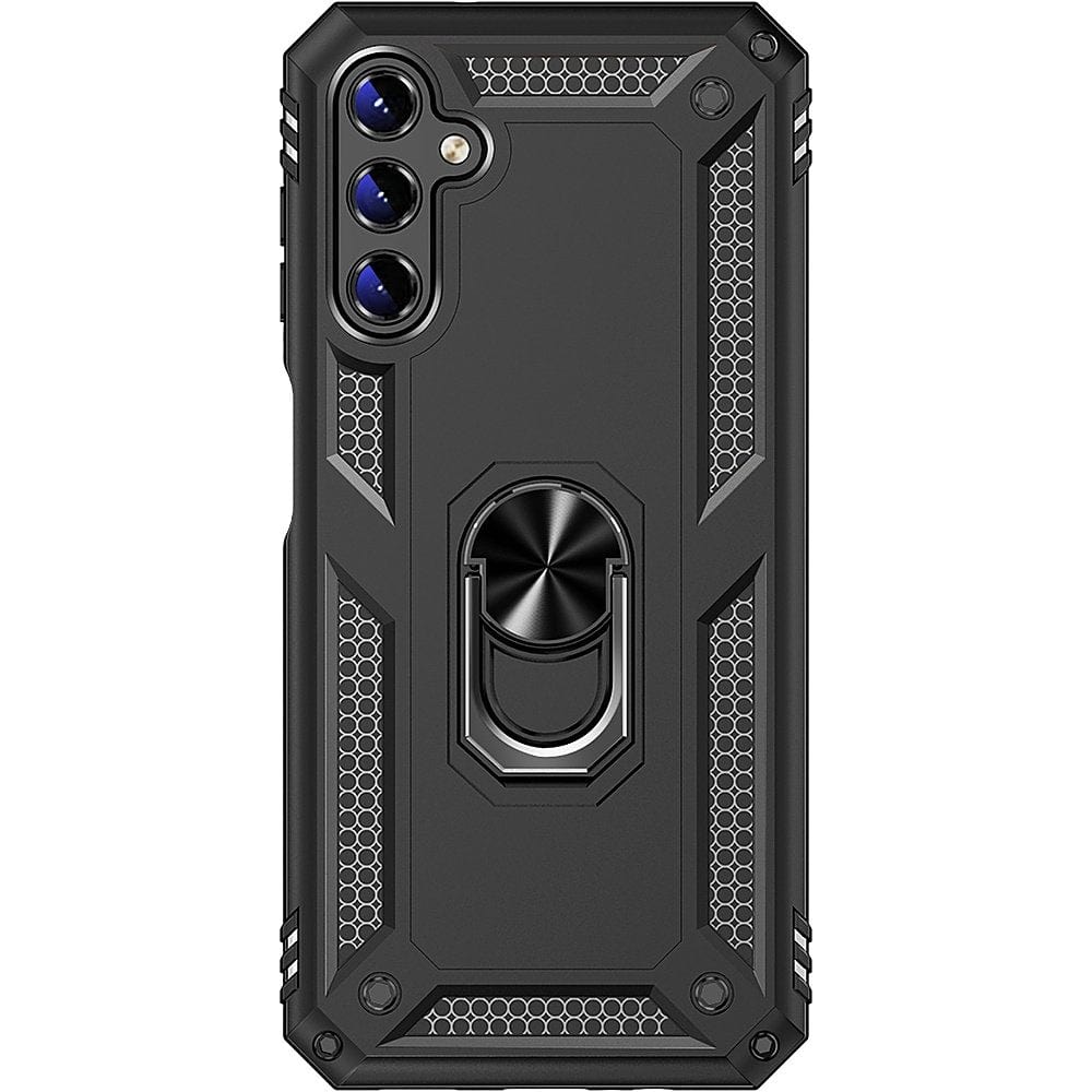 SAHARA - Military Kickstand Series with Belt Clip Case for Samsung Galaxy A14 5G - Black