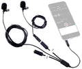 Movo Lav w/ Secondary Mic & Headphone Monitoring