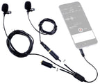 Movo Lav w/ Secondary Mic & Headphone Monitoring