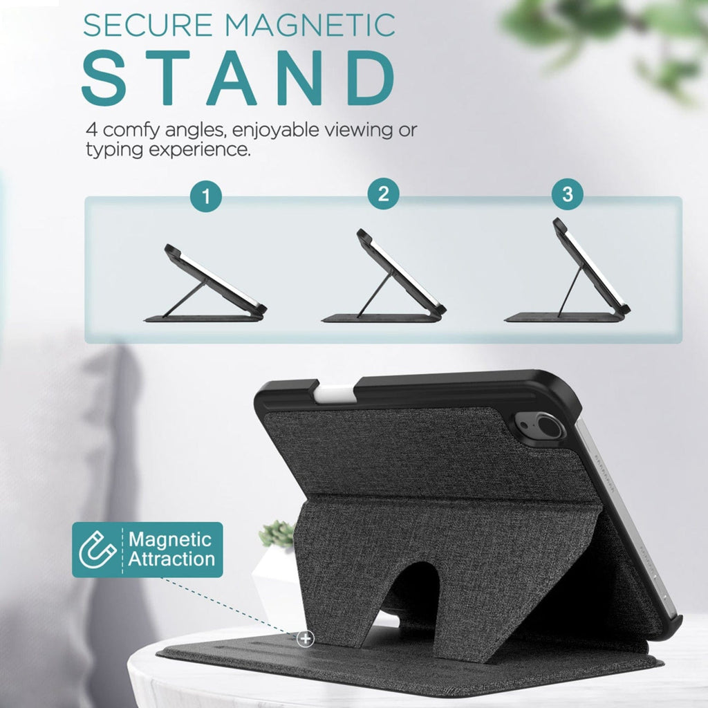 SAHARA - Venture Series Kickstand Case - Apple iPad mini (A17 Pro) and Apple iPad mini (6th Generation 2021)