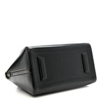 Shiny Lord Calfskin Small Antigona Black