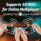 Handheld Game Console with 3.5'' IPS Screen, HDMI Output, and Linux System - Retro Video Game Simulator for Kids