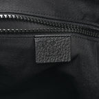 Nylon Monogram Small Flat Messenger Bag Black
