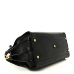 Grained Calfskin Small Supple Sac De Jour Black