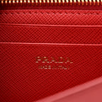Saffiano Metal Oro Mini Bag Fuoco