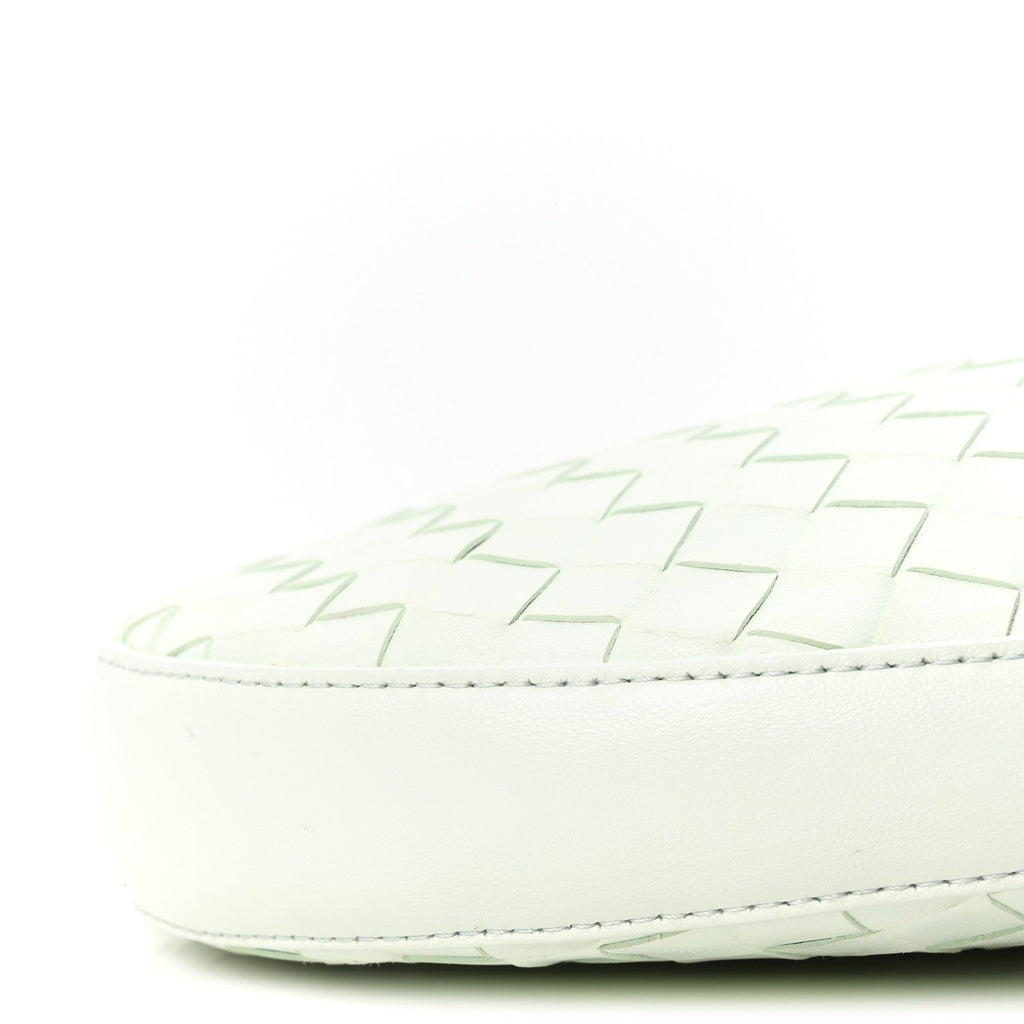 Nappa Intrecciato Small Drop Shoulder Bag Glacier