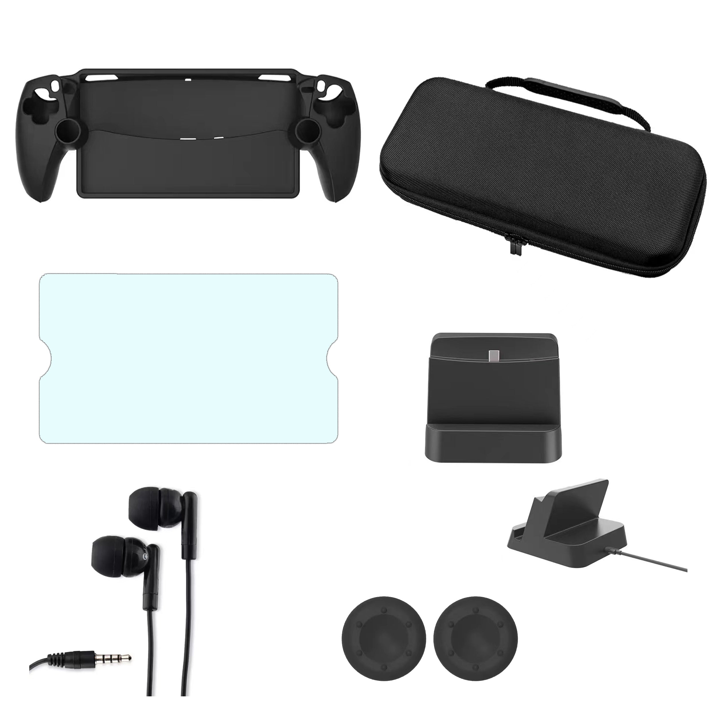 PlayStation Portal Midnight Black with Accessories Kit and Voucher