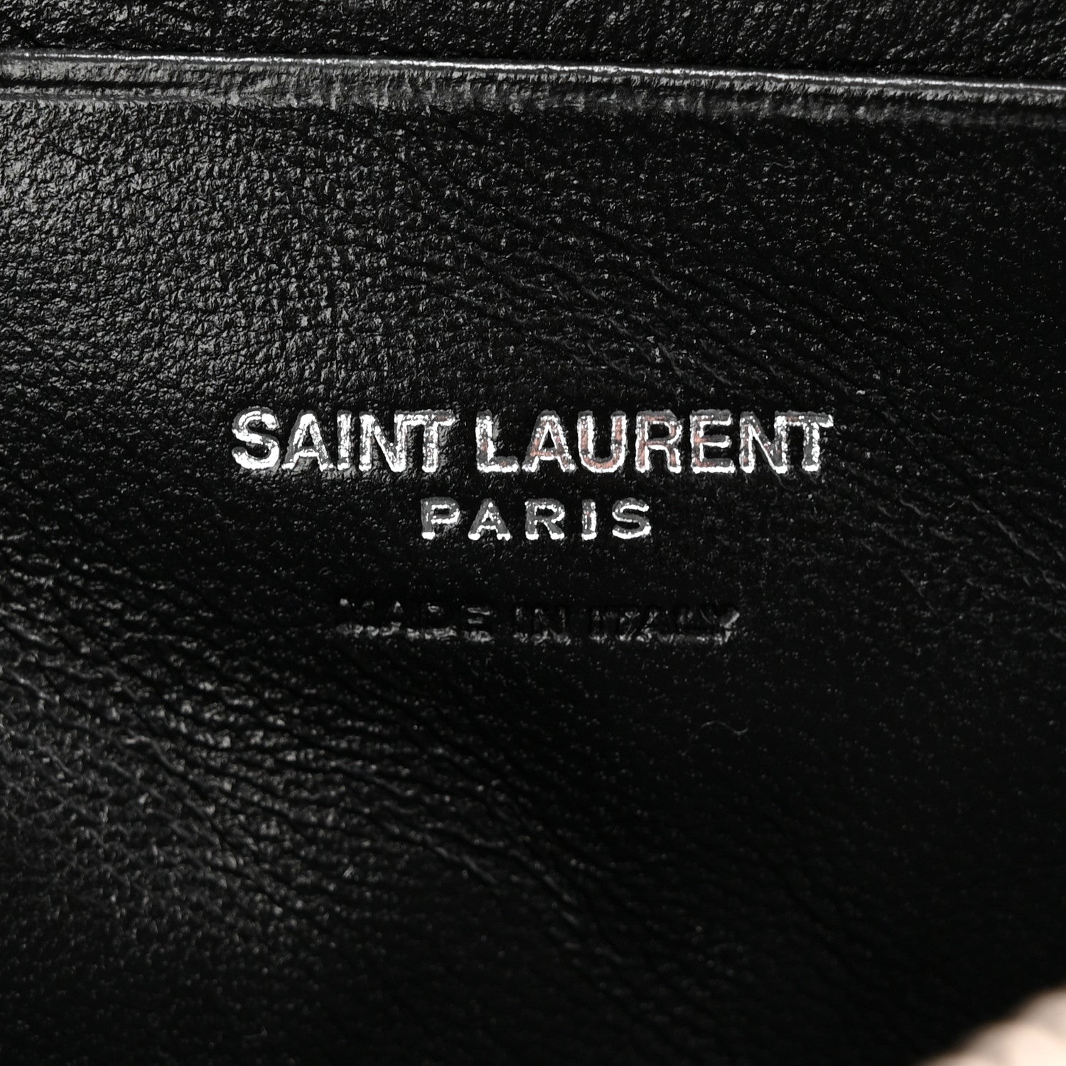 Grain De Poudre Matelasse Monogram Mini Lou Camera Bag Black