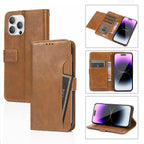 SAHARA - Indy Series Leather Wallet Case - iPhone 14 Pro - CP00354 CP00355