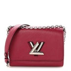 Epi Twist Shoulder Bag MM Fuchsia