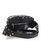 Nappa Rockstud Spike Belt Bag 95 Black