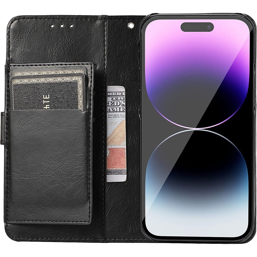 SAHARA - Indy Series Leather Wallet Case - iPhone 14 Pro Max - CP00370 CP00371