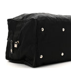 Tessuto Nylon Saffiano Carry On Travel Bag Black