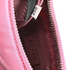 Tessuto Nylon Saffiano Mini Re-Edition 2005 Bag Begonia
