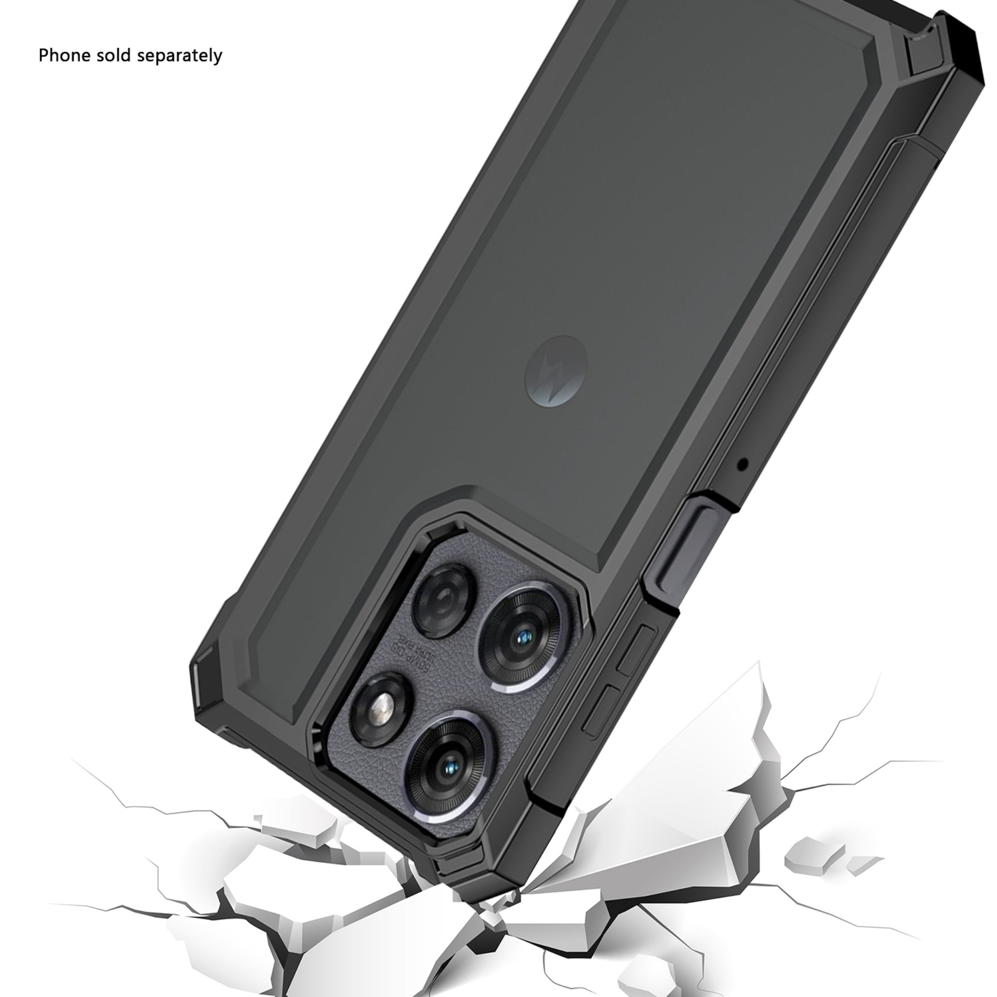 SAHARA - Raider Series GRIP Case for Motorola Moto G Stylus 5G (2025) - Black