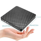 External CD DVD +/-RW Drive USB 3.0 Type-C; Ultra Slim Portable Aluminum DVD CD ROM Optical Drive Burner Reader Writer For MacBook Pro/ Air; IMac; Windows 11/10/8/7 Laptop PC
