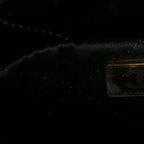 Shiny Calfskin Quilted Mini Chanel 22 Black