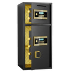 Streamdale Large Double-Door Digital Safe w/ Fireproof Bag