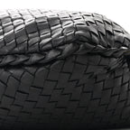 Nappa Intrecciato Medium Veneta Hobo Black