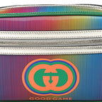 Holographic Good Game Interlocking G Belt Multicolor