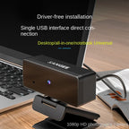 C185 high-definition 1080P desktop laptop digital camera conference online course video with microphone