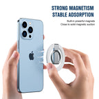 Entronix Magnetic Phone Grip – 360° Rotating Ring Holder Kickstand, Magnetic Grip Accessory Compatible with Magnetic Cases