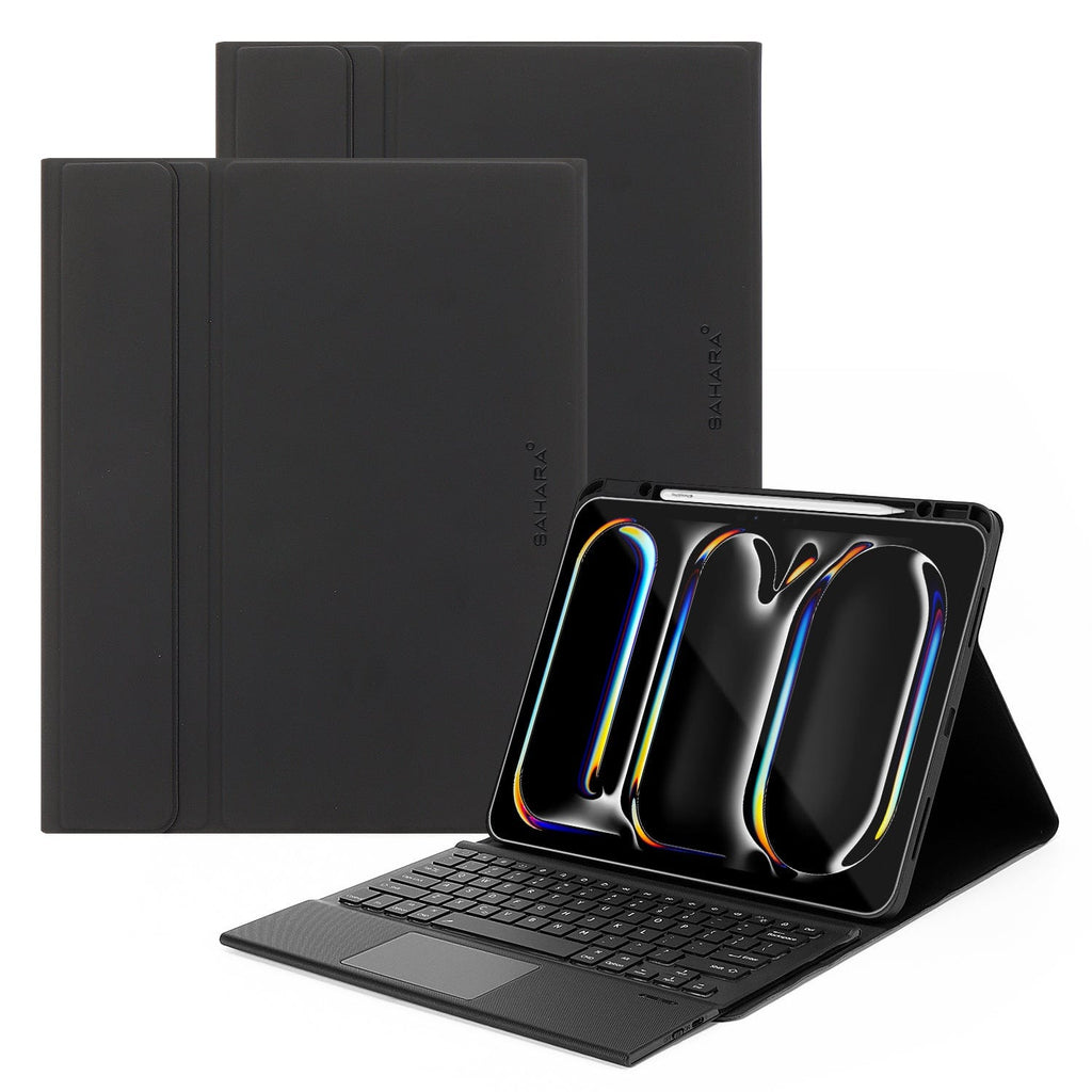 SAHARA - Navigate Series Keyboard Case - iPad Pro 11" M4 - Black