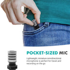 Movo MA5U Pocket Audio Microphone - USB Compatible