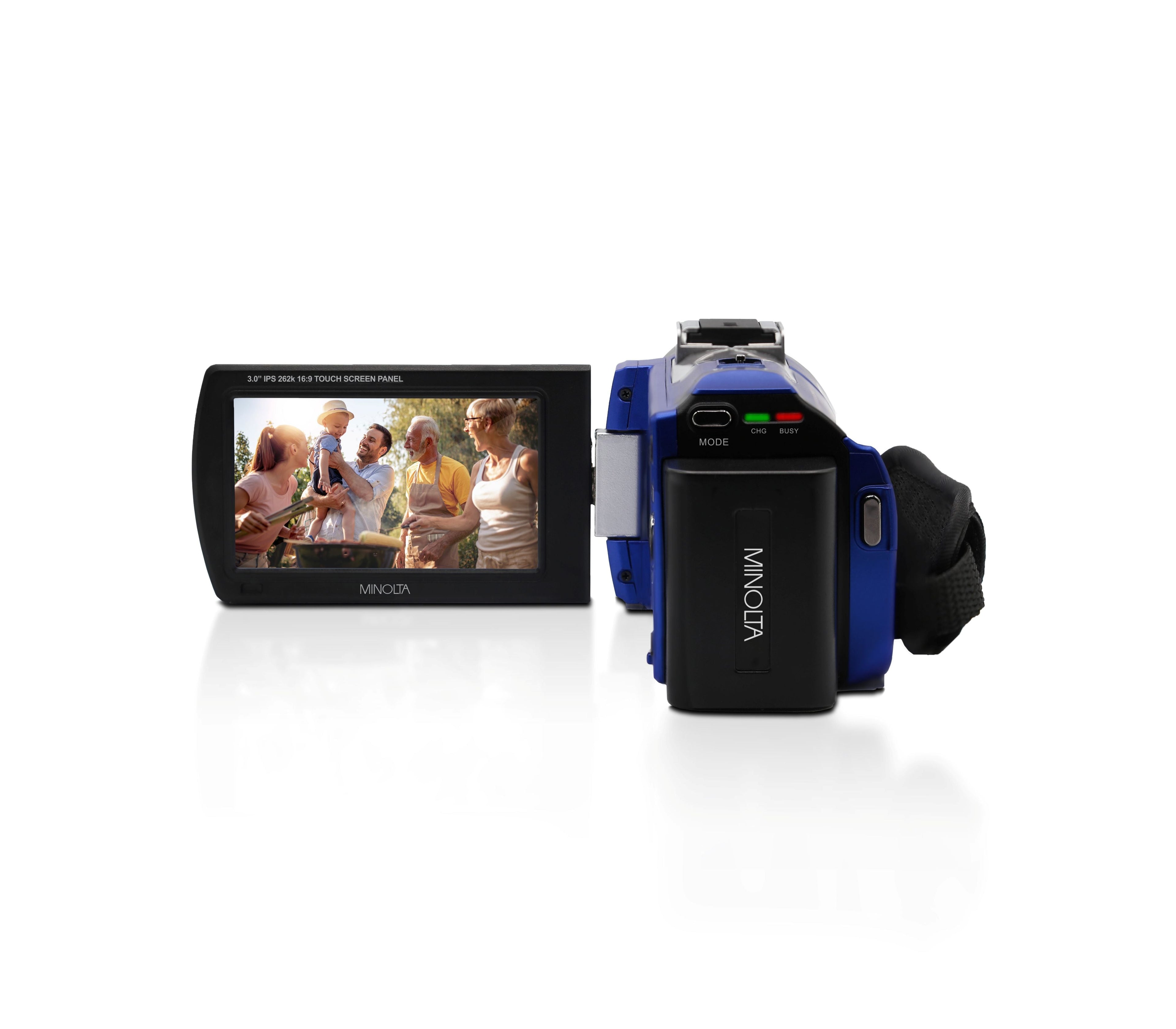 MINOLTA MN2K50NV 2.7K Quad HD / 48 MP Night Vision Camcorder