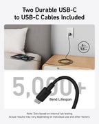 Anker <b>511</b> Charger (Nano Pro) with 6 ft USB-C Cable(2-Pack)