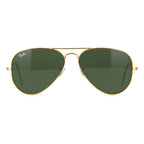 Ray-Ban Aviator Classic Gold Green Sunglasses RB3025