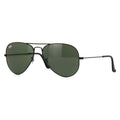 Ray-Ban Aviator Classic Black Green Sunglasses RB3025