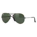Ray-Ban Aviator Classic Black Green Sunglasses RB3025
