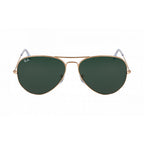 Ray-Ban Aviator Gold Green Sunglasses RB3026