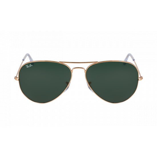 Ray-Ban Aviator Gold Green Sunglasses RB3026
