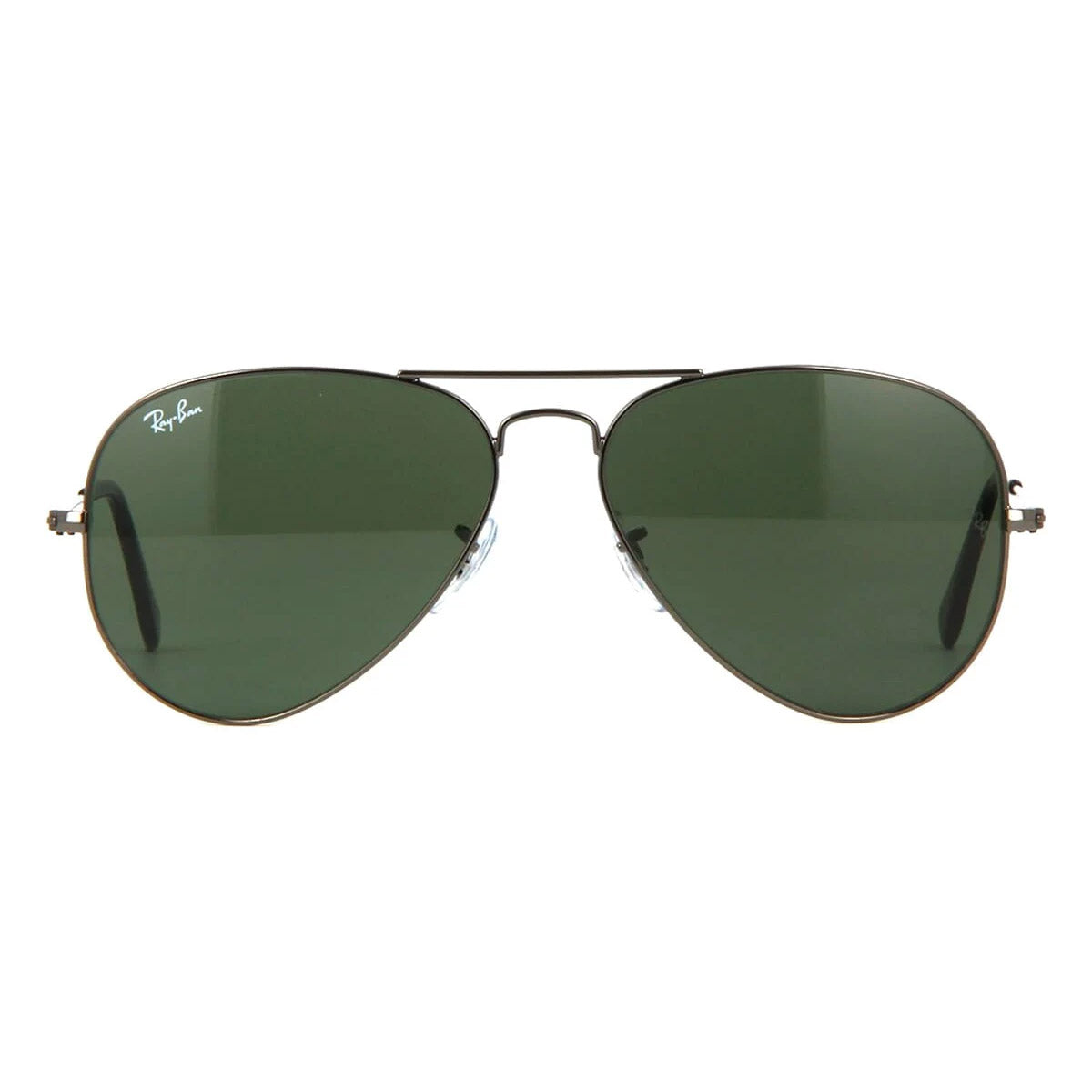 Ray-Ban Aviator Classic Gunmetal Green Sunglasses RB3025