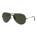 Ray-Ban Aviator Black Green Sunglasses RB3026