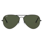 Ray-Ban Aviator Black Green Sunglasses RB3026