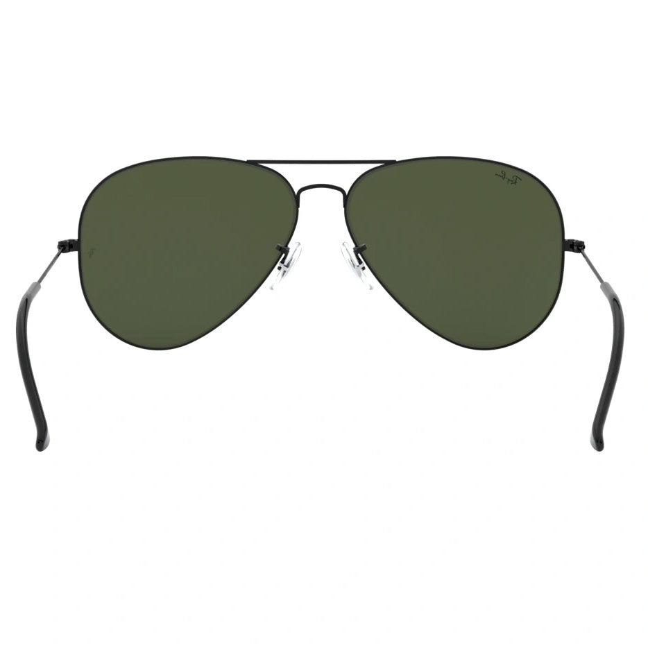 Ray-Ban Aviator Black Green Sunglasses RB3026