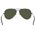 Ray-Ban Aviator Black Green Sunglasses RB3026