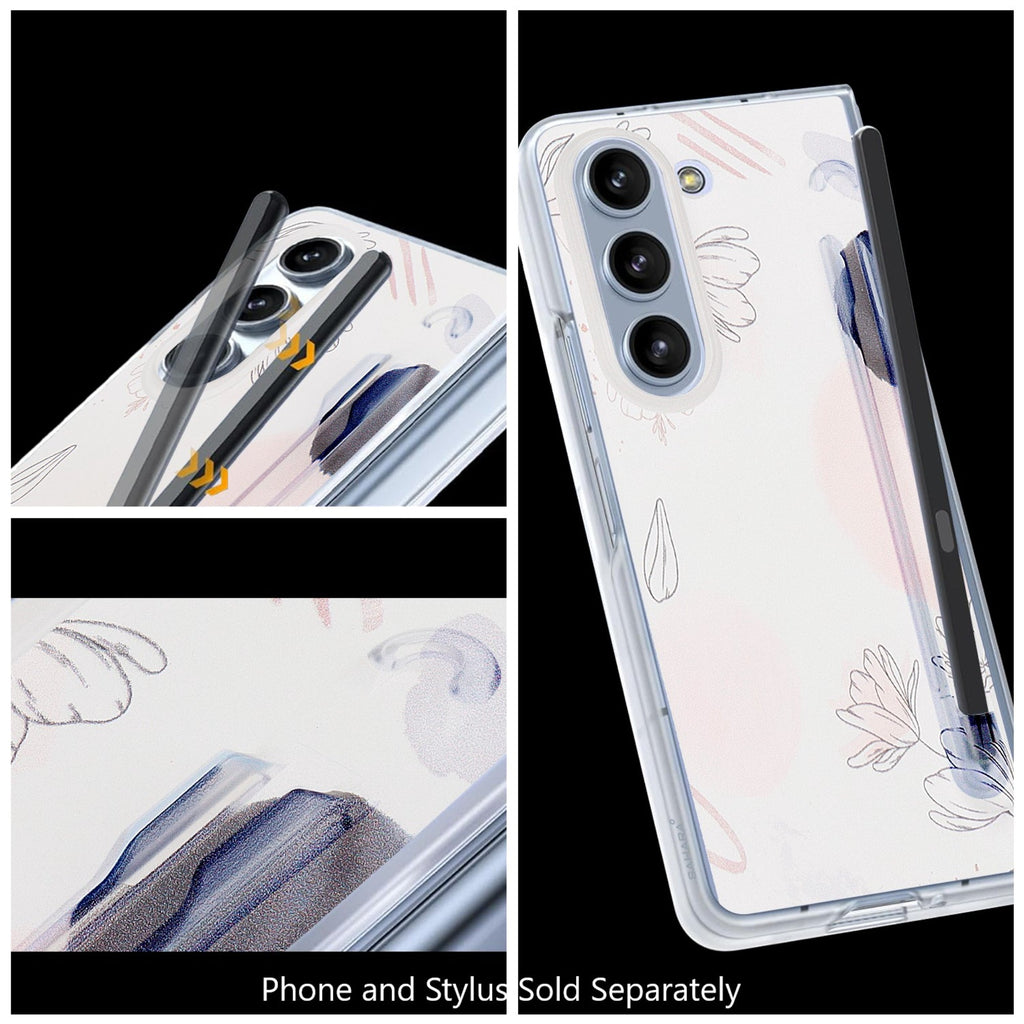 SAHARA - Inspire Series Firm Blossom Floral Case - Samsung Galaxy Z Fold6